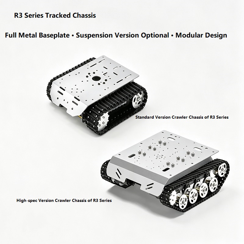 Dhammaan Haanta Birta ee Robot Chassis-ka ee la Raad-raacey