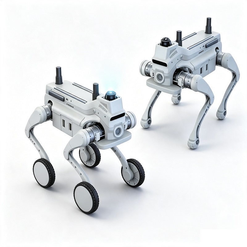 Robot Quadruped Warshadaha ee Kormeerka & Cilmi-baarista