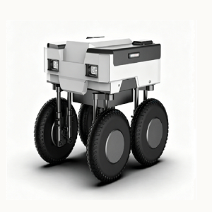 Chassis Wheeled Jiho badan leh oo leh 4WS
