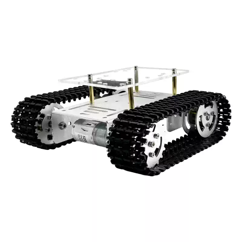 Dabagalka Robot Chassis Isha Furan ee Taangiyada DIY