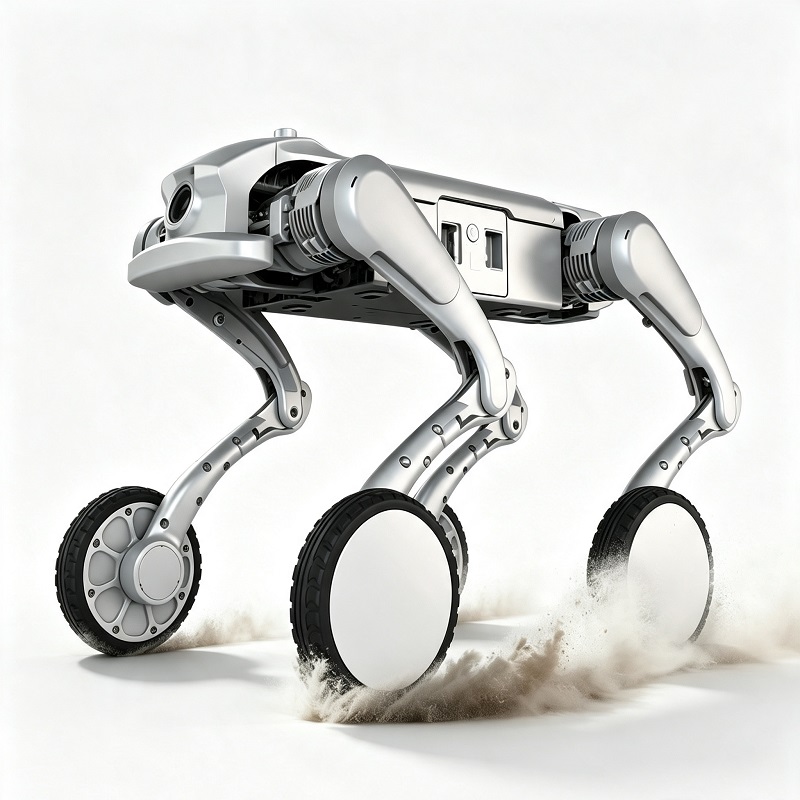 Robot Quadruped Robot Dhammaan-Dhul-Baaritaanka Robot Ey